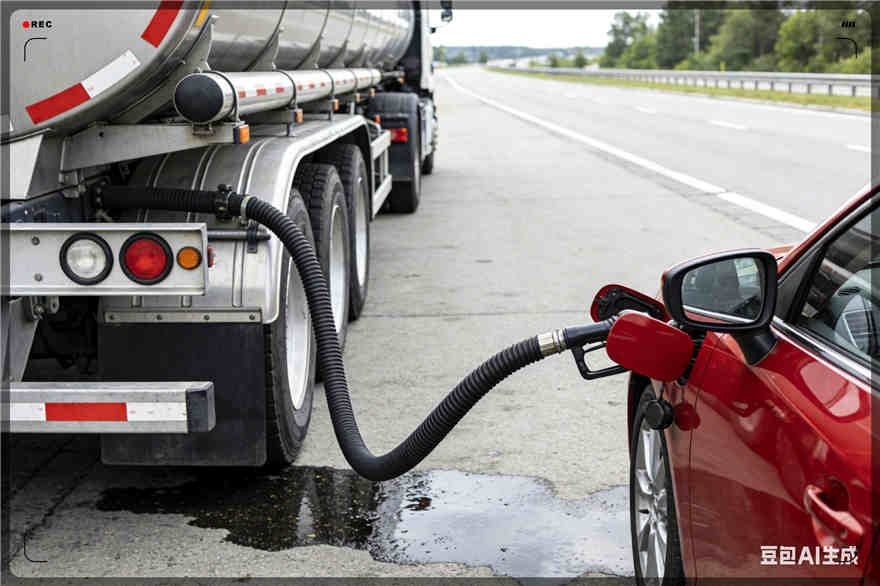 商河汽车救援送水案例